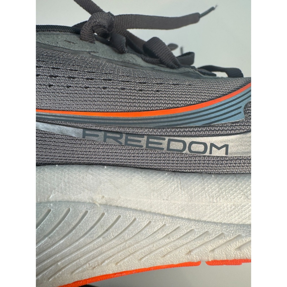 Saucony FREEDOM Running Shoe S20617-20 Sneakers Mens Size 11 Gray Orange - Picture 7 of 12